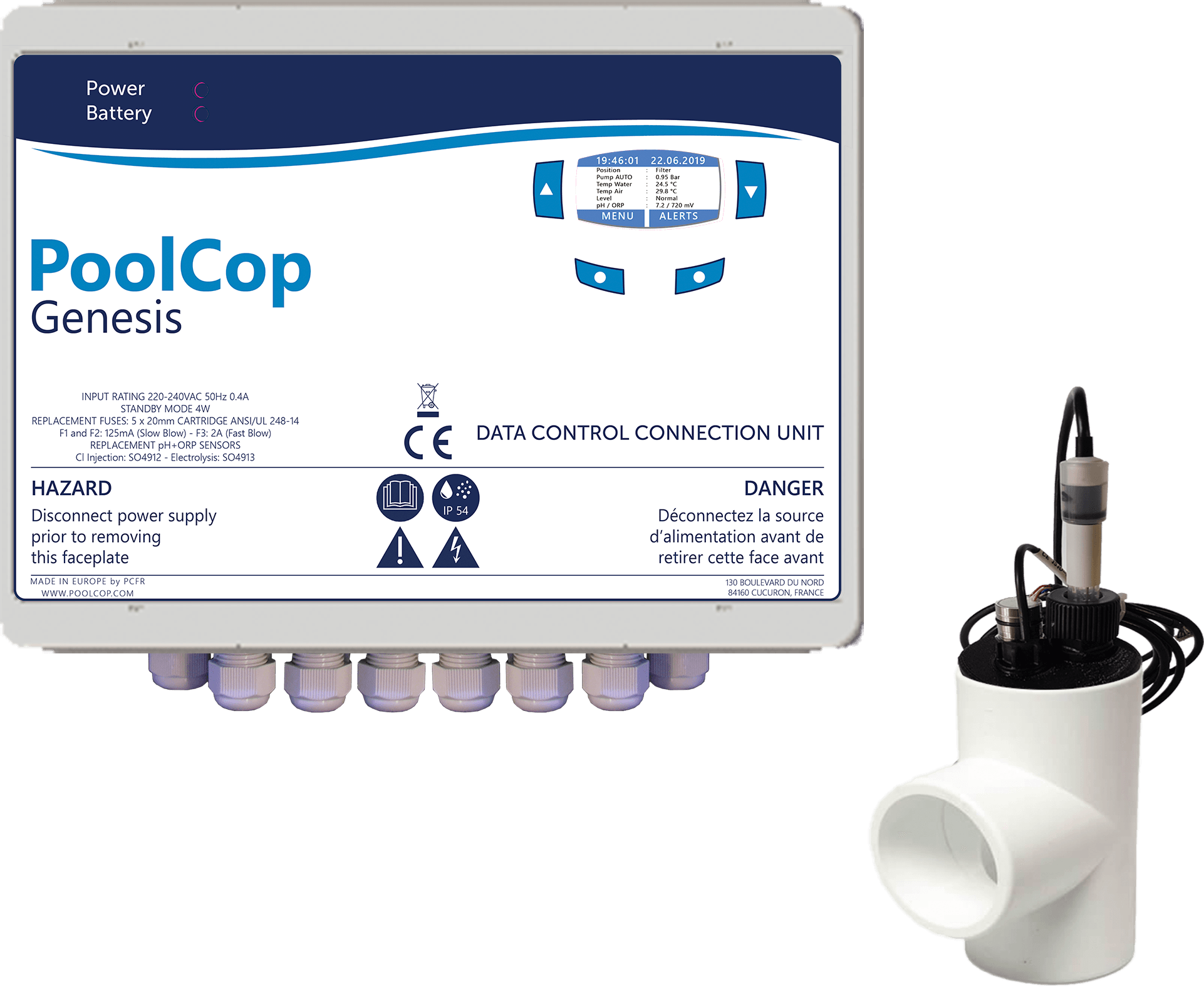 PoolCop genesis zonder automatisch terugspoelen